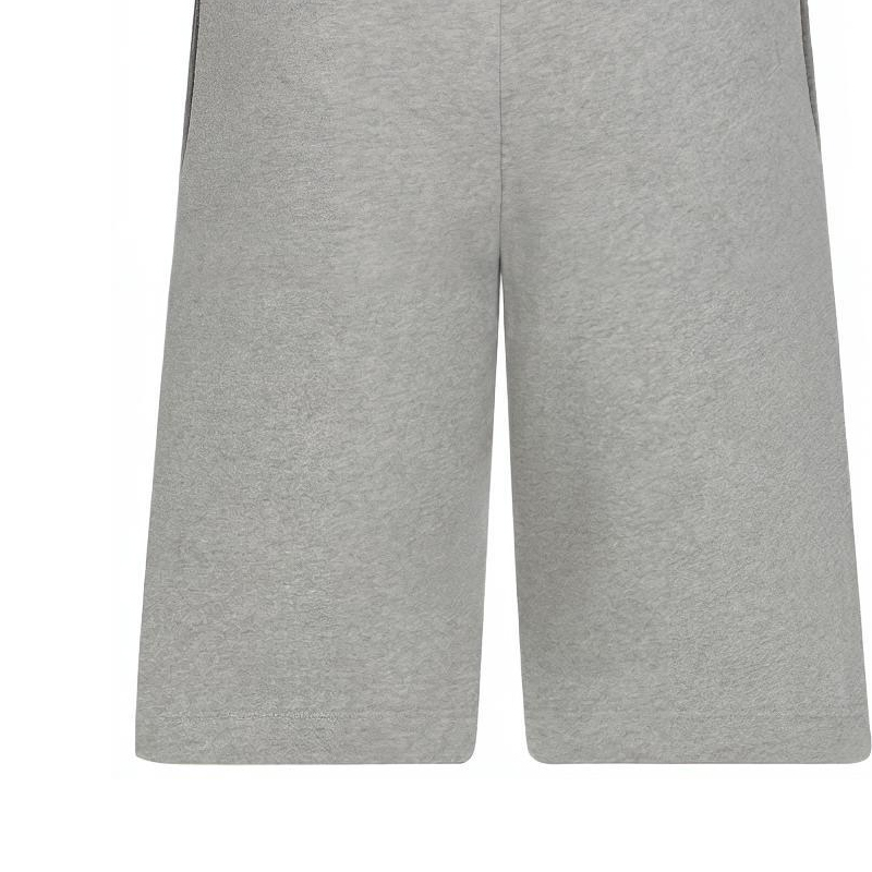 Cheap DIOR SS22 Celana Pendek Abu-Adu Bordir Logo Straight-Leg Mid-Rise. 213J132A0741-C830