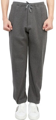 Celana Jogger Rajut Abu-Abu DIOR SS22 dengan Tali Serut. 243J130A0802C840 Lookbook Celana Jogger Rajut Abu-Abu DIOR SS22 dengan Tali Serut. 243J130A0802C840