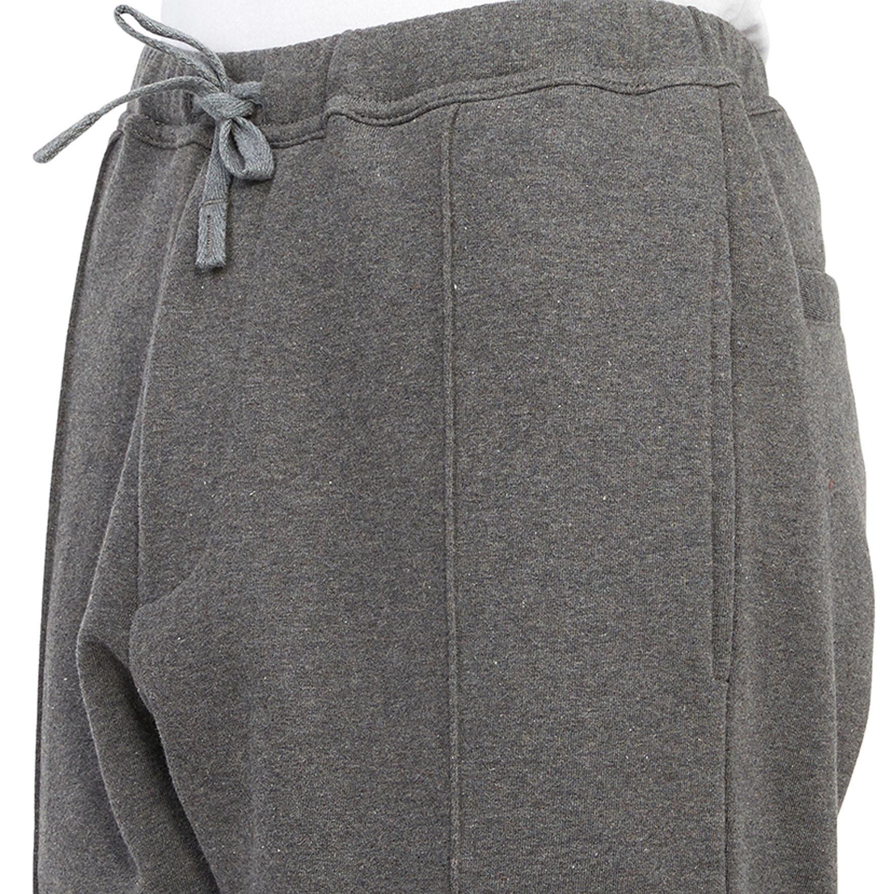 Details for Celana Jogger Rajut Abu-Abu DIOR SS22 dengan Tali Serut. 243J130A0802C840