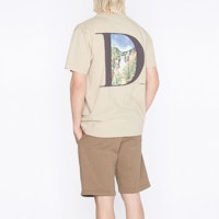 DIOR SS22 标志刺绣象牙色宽松版短袖T恤. 293J696E0753-C181 Purchase DIOR SS22 标志刺绣象牙色宽松版短袖T恤. 293J696E0753-C181