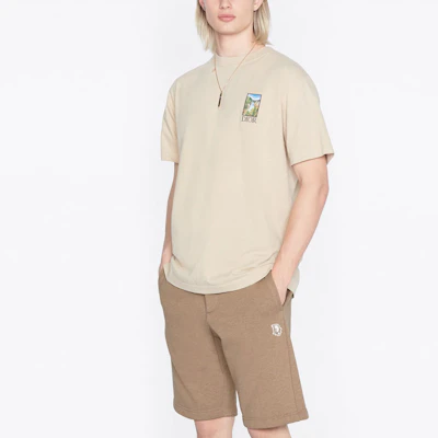 디올 SS22 로고 자수 아이보리 오버사이즈 반팔 티셔츠. 293J696E0753-C181 Details for 디올 SS22 로고 자수 아이보리 오버사이즈 반팔 티셔츠. 293J696E0753-C181