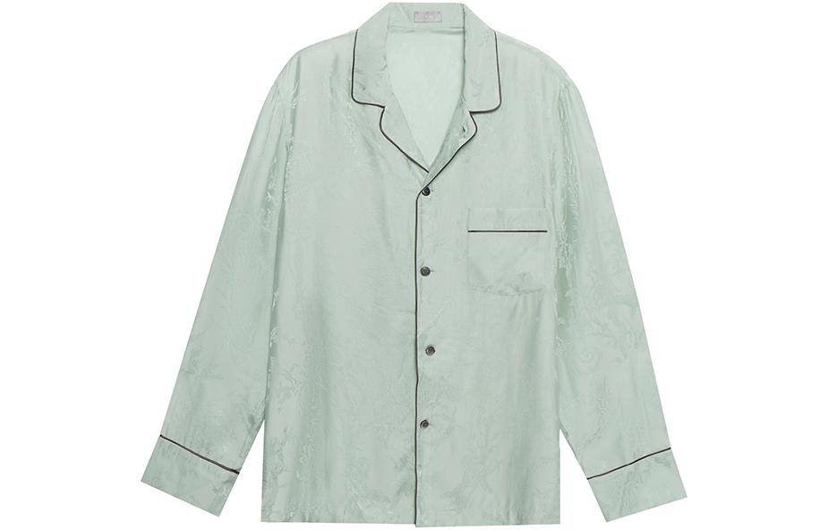 Dior SS22  Loose Fit Striped Button-Up Shirt Light Blue Long Sleeve. 193C538A5241-C888