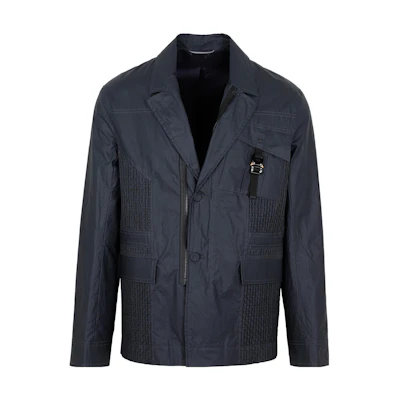 DIOR SS22 Navy Blue Single-Breasted Long Sleeve Jacket 293C276A5573540