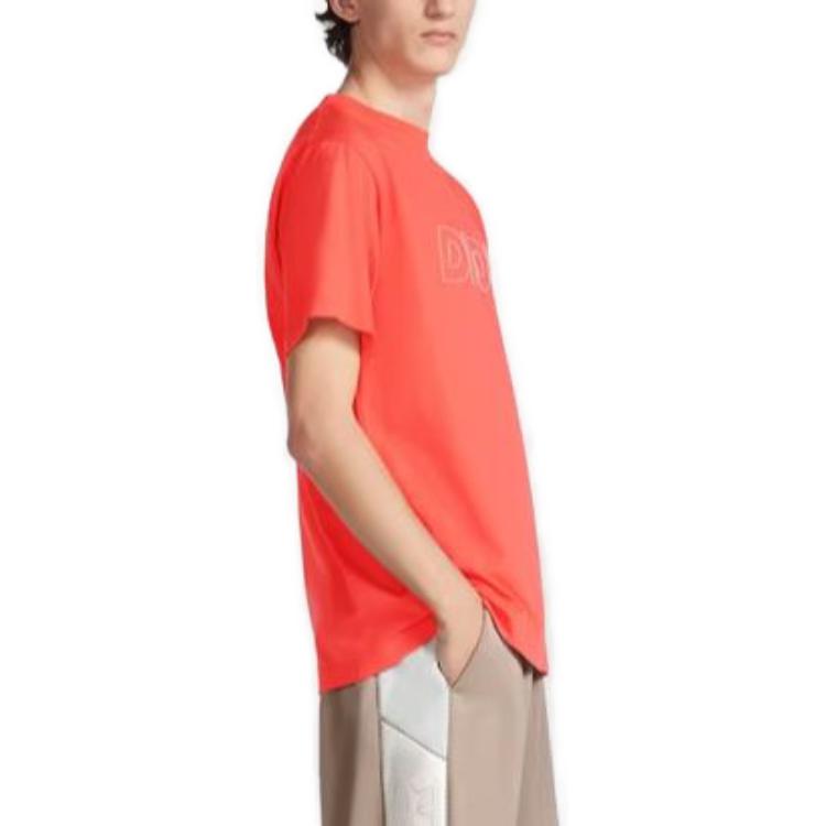 DIOR SS22  Orange Logo Crewneck Loose Fit T-Shirt. 393J696E0847C286 圖 6