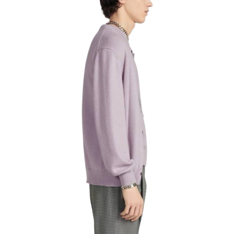 DIOR SS22  Pink Knitted Cardigan with Solid Logo Jacquard Design. 313M235AT521-C486 圖 6