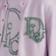 Sizing Chaqueta de Punto Rosa DIOR SS22 con Diseño Jacquard de Logo Sólido. 313M235AT521-C486
