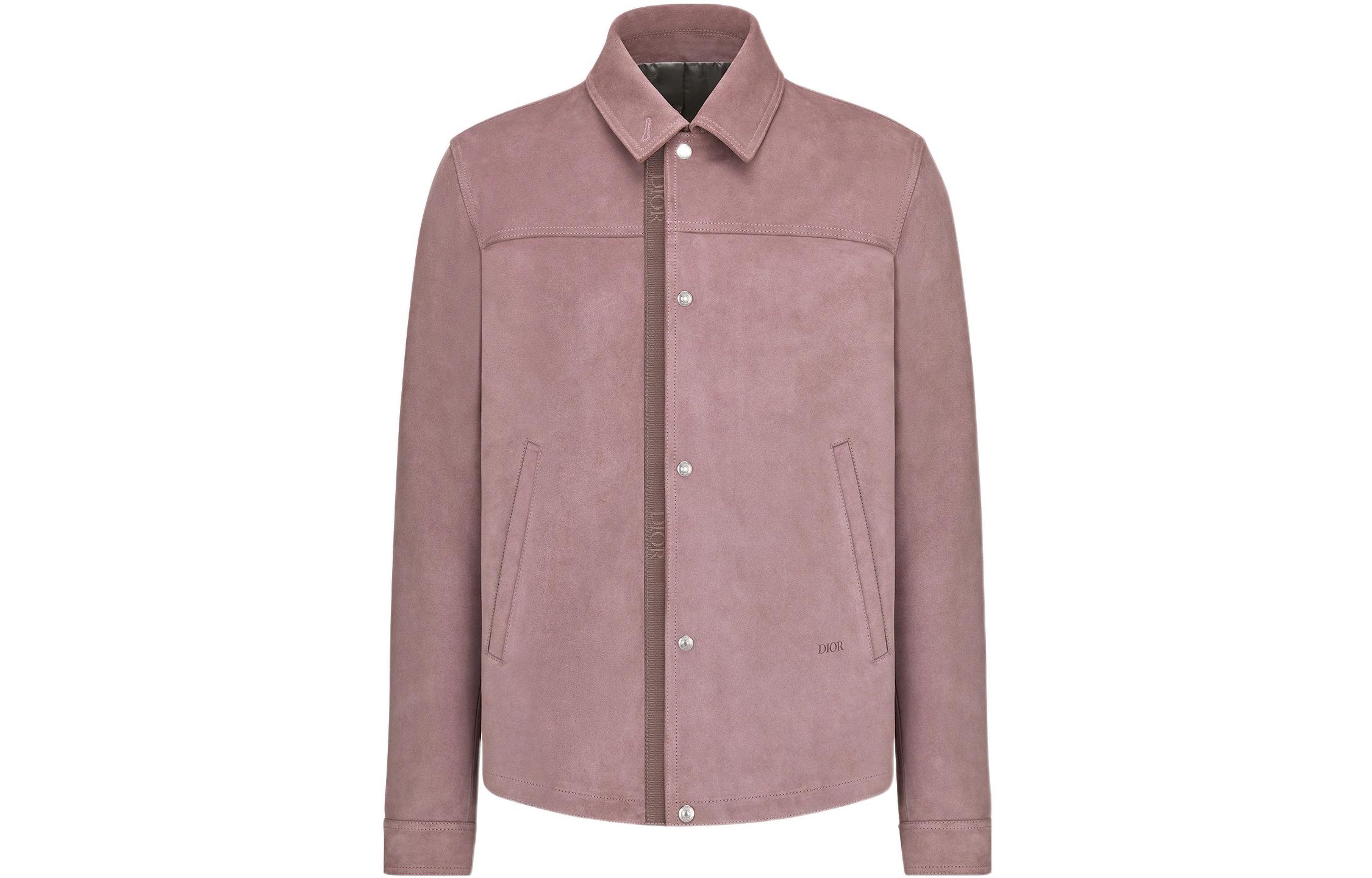DIOR SS22  Pink Suede Shirt 013L428A0487-C430 圖 2