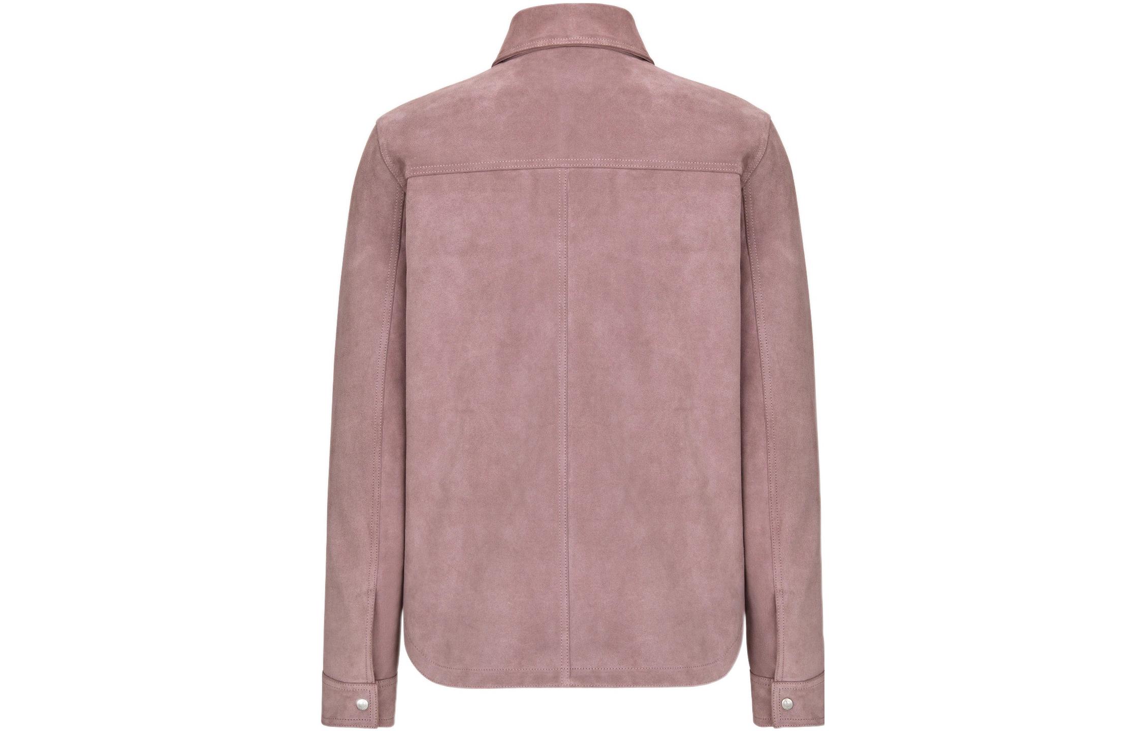 DIOR SS22  Pink Suede Shirt 013L428A0487-C430 圖 3