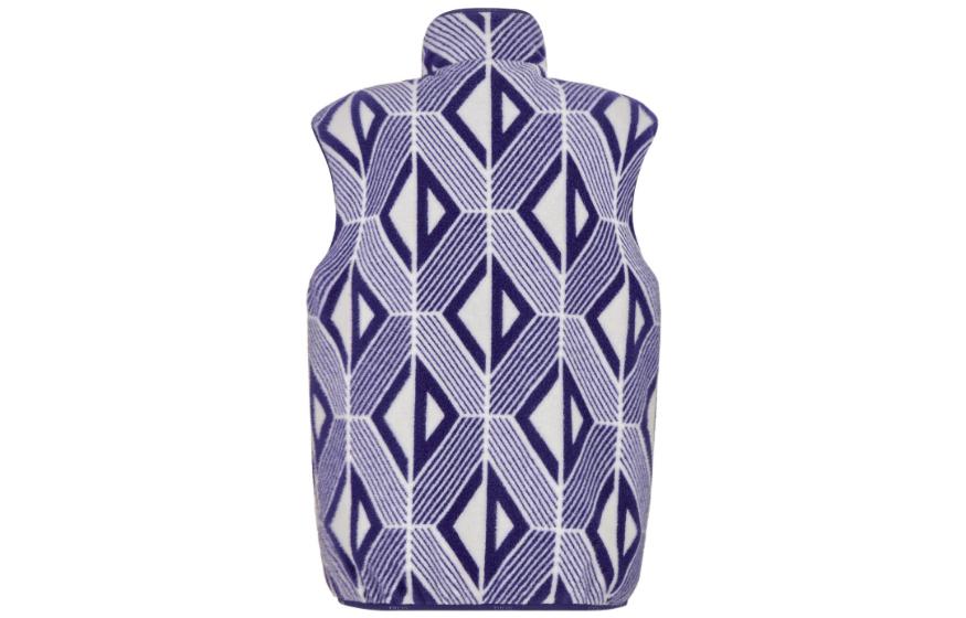 Lookbook DIOR SS22 양면 지오메트릭 프린트 베스트 블루 313J430A0812-C480