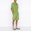 Details for Dior SS22 Silk Twill Print Shorts Green 013C121A4751-C686