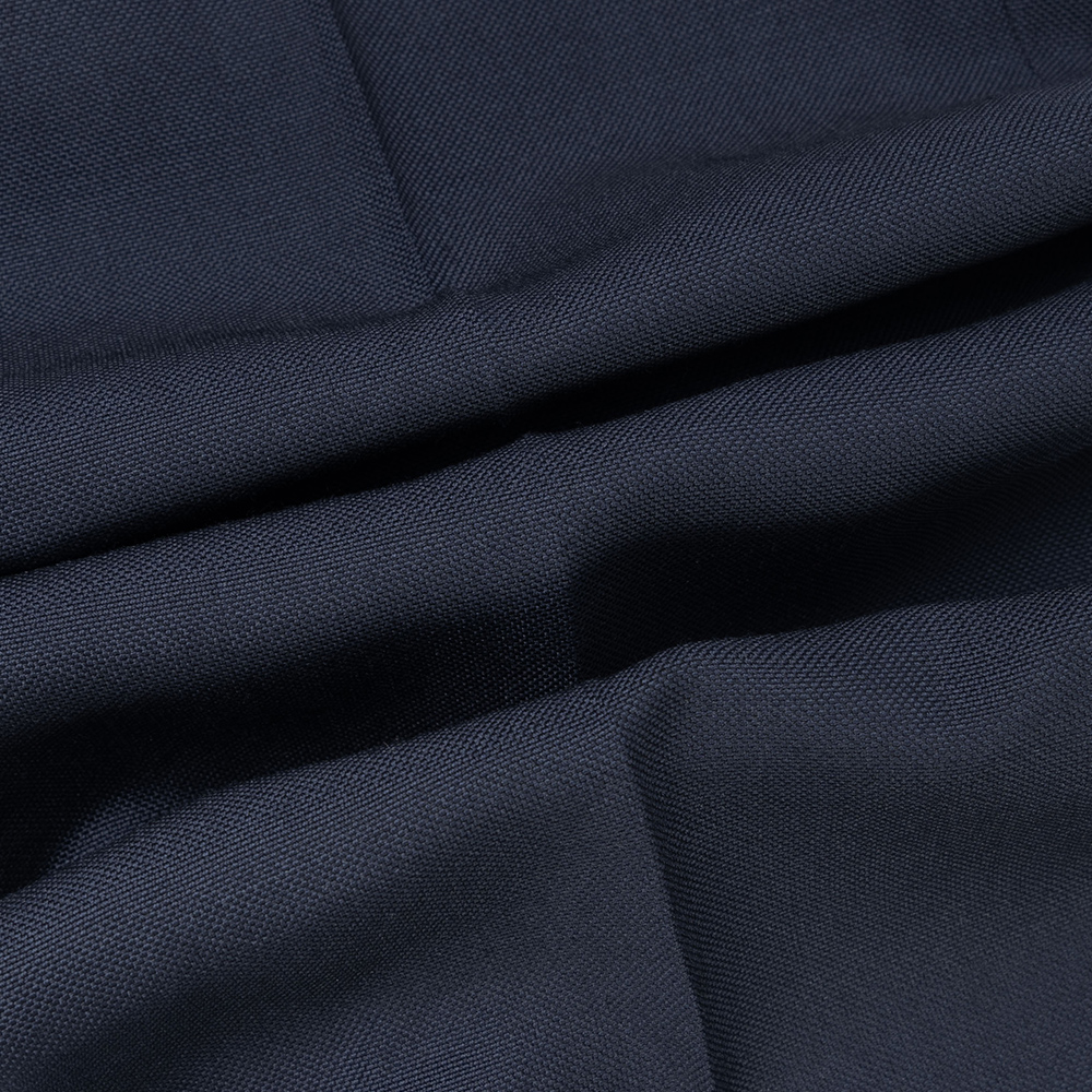 Shop DIOR SS22 藍色修身直筒休閒褲附側邊拉鍊口袋 013C120A5113-C542