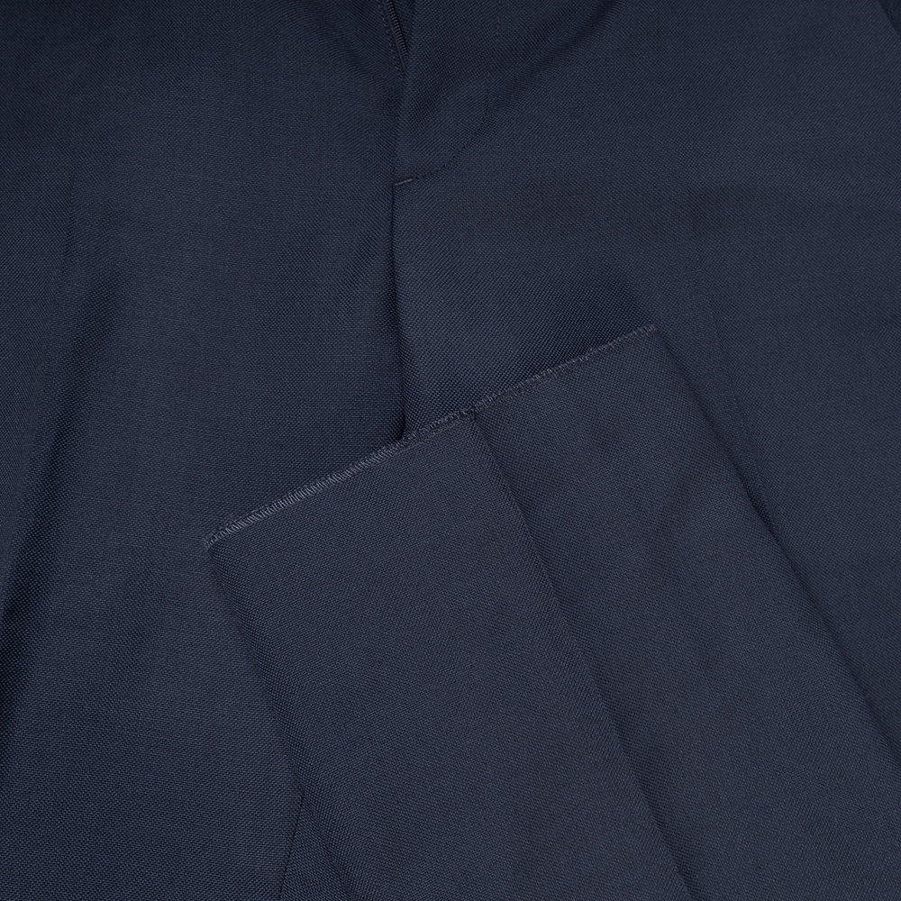 Purchase DIOR SS22 藍色修身直筒休閒褲附側邊拉鍊口袋 013C120A5113-C542