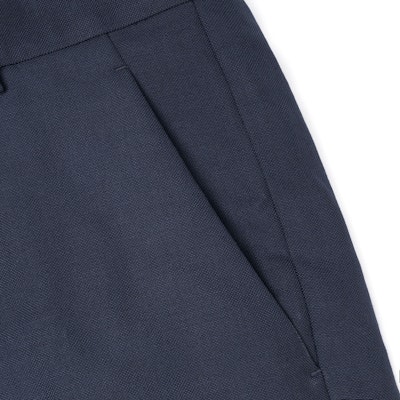 DIOR SS22 Slim Fit Straight-Leg Blue Casual Pants with Side Zipper Pockets. 013C120A5113-C542 Sizing DIOR SS22 Slim Fit Straight-Leg Blue Casual Pants with Side Zipper Pockets. 013C120A5113-C542