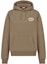 Buy DIOR SS22 Brown Embroidered Logo Pullover Hoodie. 113J698A0531-C781