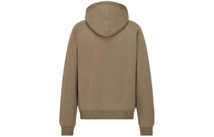 Lookbook DIOR SS22 棕色刺繡Logo連帽上衣. 113J698A0531-C781