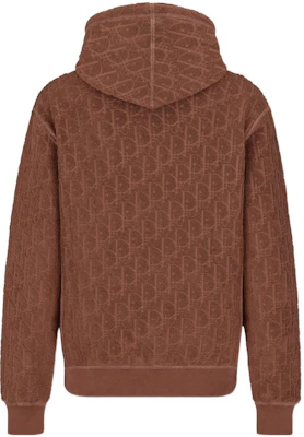 DIOR SS22 Brown Oversized Hoodie with Letter Print. 113J631A0684-C777 Lookbook DIOR SS22 Brown Oversized Hoodie with Letter Print. 113J631A0684-C777