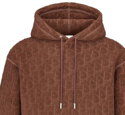 DIOR SS22 Brown Oversized Hoodie with Letter Print. 113J631A0684-C777 Purchase DIOR SS22 Brown Oversized Hoodie with Letter Print. 113J631A0684-C777