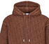 Purchase DIOR SS22 Brown Oversized Hoodie with Letter Print. 113J631A0684-C777