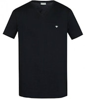 DIOR 男士 SS22 刺繡蜜蜂標誌V領黑色短袖T恤 733J604B0446-C980 Order DIOR 男士 SS22 刺繡蜜蜂標誌V領黑色短袖T恤 733J604B0446-C980