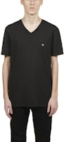 DIOR 男士 SS22 刺繡蜜蜂標誌V領黑色短袖T恤 733J604B0446-C980 Lookbook DIOR 男士 SS22 刺繡蜜蜂標誌V領黑色短袖T恤 733J604B0446-C980