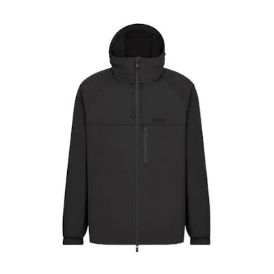 DIOR SS22 Foldable Hooded Short Jacket - Black 213C448A4717-C901