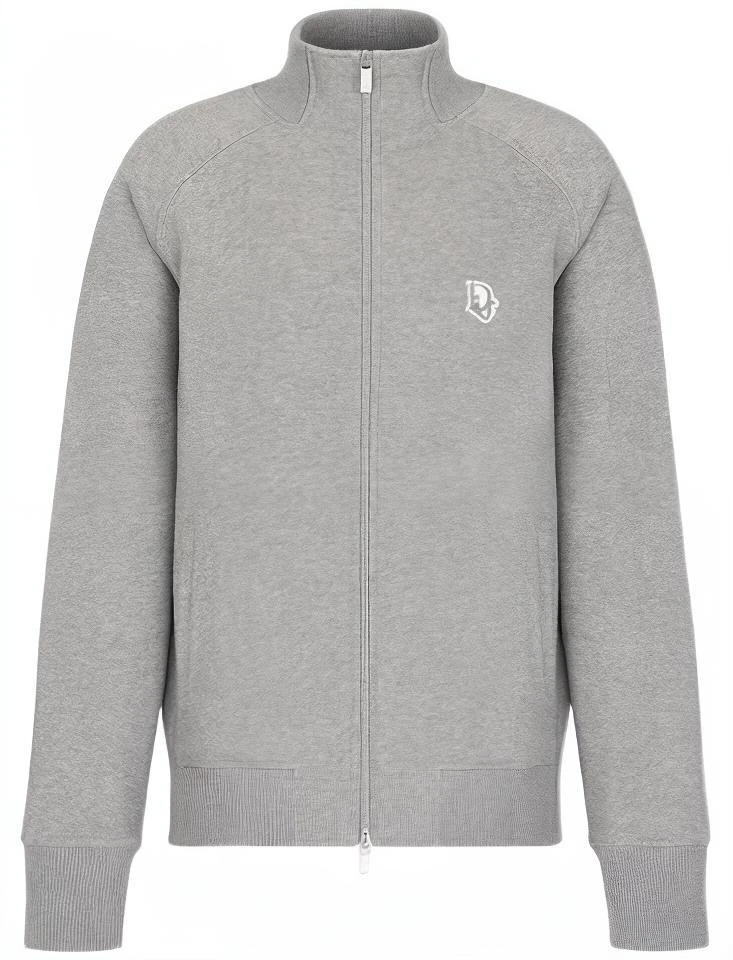 dior-ss-22-gray-solid-color-letter-logo-sports-jacket-213-j434-a0741-c830