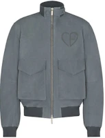 DIOR SS22 Grey Logo Zipper Jacket 213L420A0581-C830 DIOR SS22 Grey Logo Zipper Jacket 213L420A0581-C830