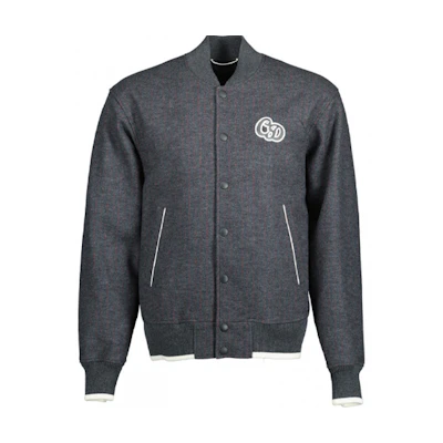 DIOR SS22 Homme Letter Print Jacket Grey 213J431A0738-883