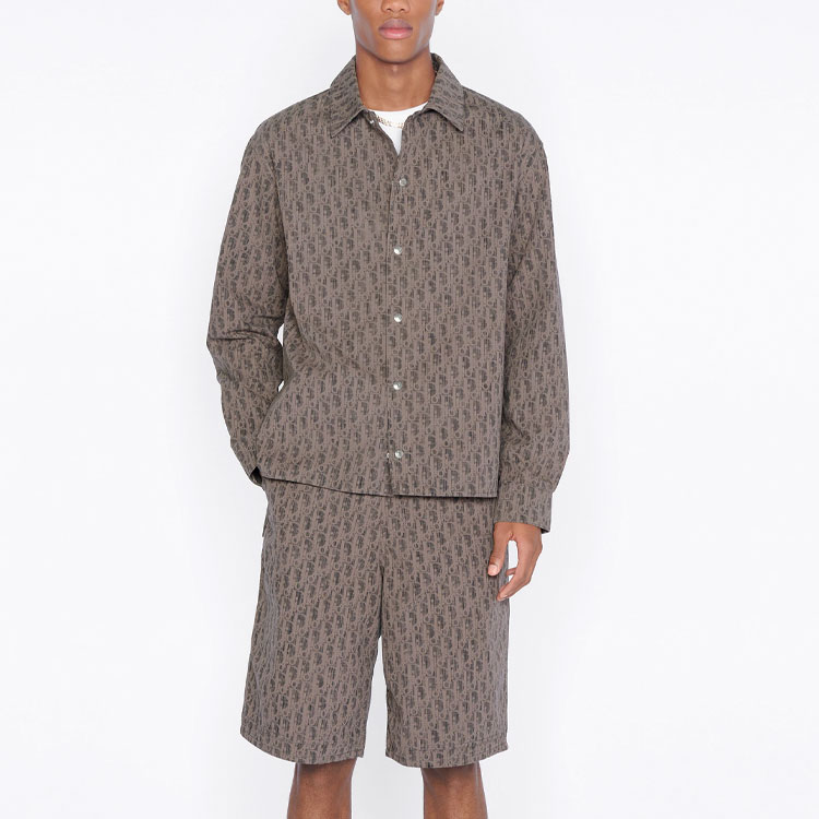 Cheap Chaqueta Vaquera Marrón con Logo DIOR SS22 - Ropa Exterior Casual. 283D493AY510-C789