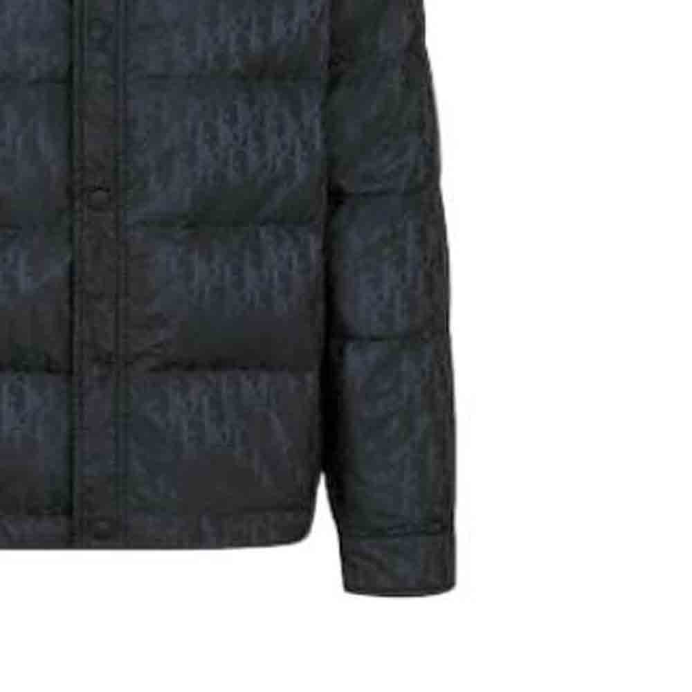 DIOR SS22 Monogram Single-Breasted Collared Jacket Black 293C436A4462-C989 圖 8