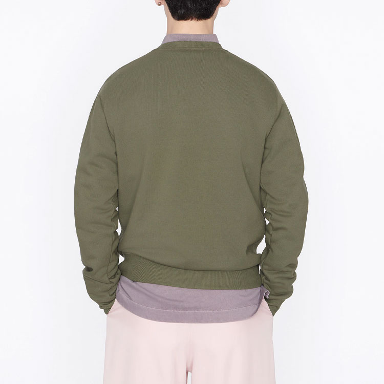 Details for DIOR SS22 橄欖綠圖案印花圓領長袖休閒衛衣 男士款 113J699A0531-C680