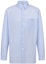 Order DIOR SS22 Oversized Striped Cotton Shirt White Blue Stripes 243C551A5656-C075
