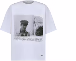DIOR SS22 Portrait Letter Print Short Sleeve T-Shirt White 293J673A0554-C089 DIOR SS22 Portrait Letter Print Short Sleeve T-Shirt White 293J673A0554-C089