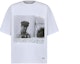 Buy DIOR SS22人像字母印花白色短袖T恤 293J673A0554-C089