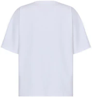 Lookbook DIOR SS22 Portrait Letter Print Short Sleeve T-Shirt White 293J673A0554-C089