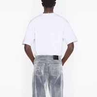 Details for DIOR SS22 Portrait Letter Print Short Sleeve T-Shirt White 293J673A0554-C089