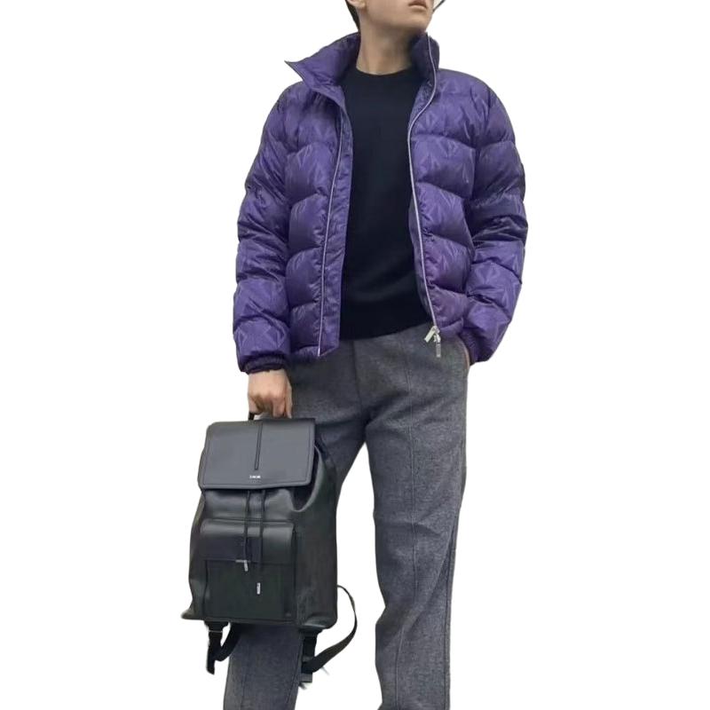 DIOR SS22 Purple Quilted Logo Zip-Up Long-Sleeve Jacket for Men. 943C449C5711-C479 圖 5