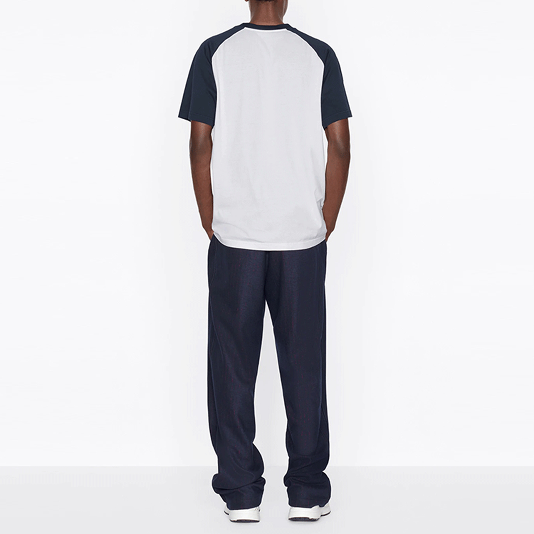 Purchase ディオール SS22 ホワイト アルファベットプリント クルーネック リラックスフィット Tシャツ 213J635A0677-C085