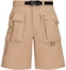 Buy DIOR SS23 Beige Pantalones Cortos Casuales de Bolsillos Sueltos. 393C122A5851-C110