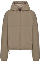 DIOR SS23 Beige Solid Zip-Up Long Sleeve Jacket 313J232B0531-C181 DIOR SS23 Beige Solid Zip-Up Long Sleeve Jacket 313J232B0531-C181