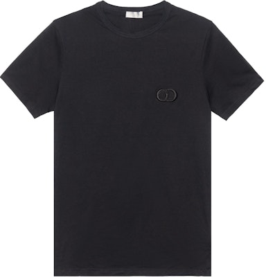 DIOR SS23 黑色棉质CD标志刺绣圆领T恤。 013J600A0677-C989 Order DIOR SS23 黑色棉质CD标志刺绣圆领T恤。 013J600A0677-C989
