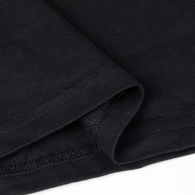 DIOR SS23 黑色棉质CD标志刺绣圆领T恤。 013J600A0677-C989 1