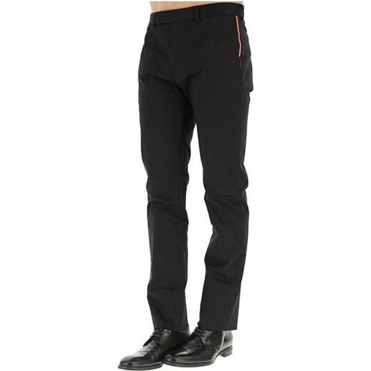 Shop 디올 SS23 블랙 히든 지퍼 캐주얼 팬츠 763C163M3865-900