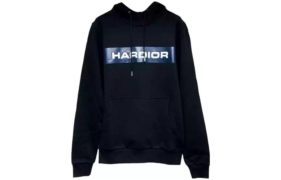 Order DIOR SS23 黑色字母印花連帽衛衣. 863J610I1664-985