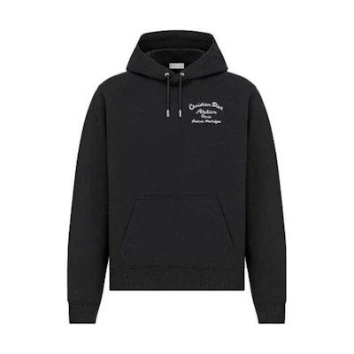 DIOR SS23 Black Sweatshirt with Front Letter Print. 293J698A0531-988