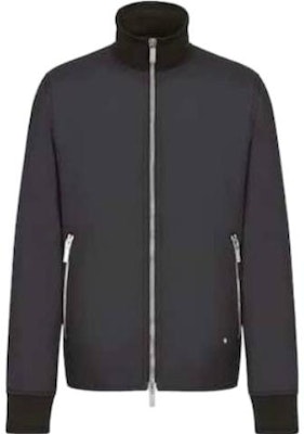 DIOR SS23 Black Zip-Up High Collar Long Sleeve Jacket 863C418M3830-C900 Order DIOR SS23 Black Zip-Up High Collar Long Sleeve Jacket 863C418M3830-C900