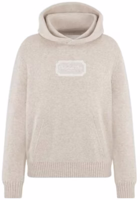 DIOR SS23 ブルーニットフーディー ロゴプリント付き 313M658AT474-C581 Cheap DIOR SS23 ブルーニットフーディー ロゴプリント付き 313M658AT474-C581