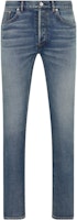 DIOR SS23 Blue Slim Fit Washed Vintage Straight Jeans 213DS15AY988-C580 DIOR SS23 Blue Slim Fit Washed Vintage Straight Jeans 213DS15AY988-C580