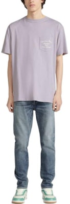 迪奥2023春夏蓝色修身水洗复古直筒牛仔裤 213DS15AY988-C580 Shop 迪奥2023春夏蓝色修身水洗复古直筒牛仔裤 213DS15AY988-C580