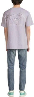 迪奥2023春夏蓝色修身水洗复古直筒牛仔裤 213DS15AY988-C580 Details for 迪奥2023春夏蓝色修身水洗复古直筒牛仔裤 213DS15AY988-C580